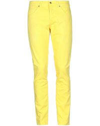 Dondup Denim Trousers - Yellow