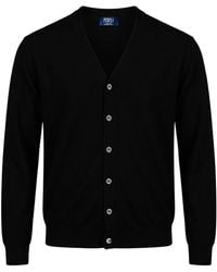 Fedeli - Cardigan Virgin Wool - Lyst