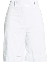 Eleventy - Sky Shorts & Bermuda Shorts Cotton, Lyocell, Elastane - Lyst