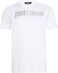 Just Cavalli - T-Shirt Cotton - Lyst