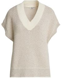 Peserico - Sweater Alpaca Wool, Virgin Wool, Polyamide, Viscose, Metallic Fiber - Lyst