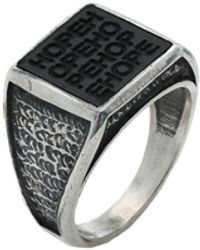 First People First Anillo - Metálico