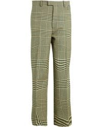 Burberry - Pants Wool, Elastane - Lyst