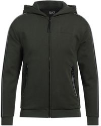EA7 - Sweatshirt Cotton, Polyester, Elastane - Lyst