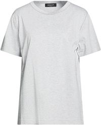 Fabiana Filippi - Charcoal T-Shirt Cotton, Ecobrass - Lyst