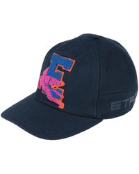 Etro - Navy Logo Appliqué Baseball Cap - Women's - Nylon/viscose/polyester/cottonwool - Lyst