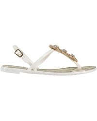 Loriblu - Thong Sandal Rubber - Lyst