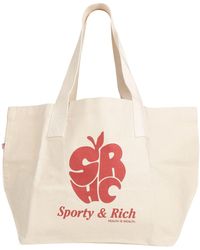Sporty & Rich - Shoulder Bag Textile Fibers - Lyst