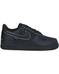 Nike - Sneakers Textile Fibers, Leather - Lyst