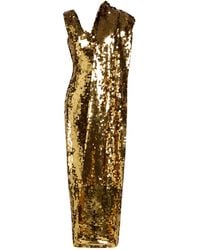 Emilia Wickstead - Maxi Dress Polyester - Lyst