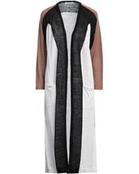 Kangra - Ivory Cardigan Linen - Lyst