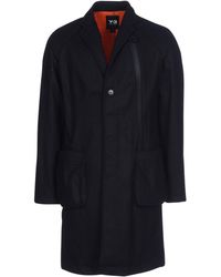 Y-3 Long coats for Men - Up to 70% off at Lyst.com