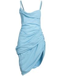Jacquemus - Solid-Color Sleeveless Dress - Lyst