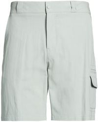 Ferragamo - Light Shorts & Bermuda Shorts Cotton, Linen - Lyst