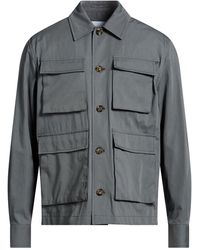 Lardini - Lead Jacket Cotton, Silk - Lyst
