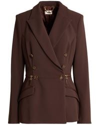 Elisabetta Franchi - Blazer Polyester, Elastane - Lyst