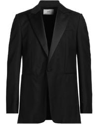 Ami Paris - Blazer Mohair Wool, Virgin Wool, Polyester - Lyst