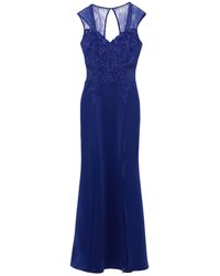 Lipsy Long Dress - Blue