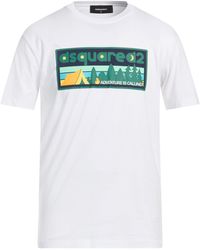 DSquared² - T-Shirt Cotton - Lyst