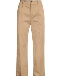 People - Camel Pants Cotton, Elastane - Lyst