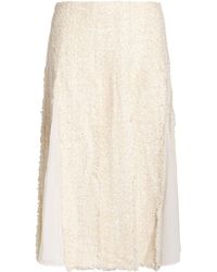 DES_PHEMMES - Midi Skirt - Lyst