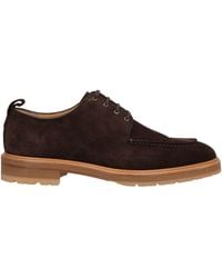 Bally - Dark Lace-Up Shoes Leather - Lyst