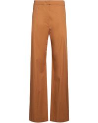 Eleventy - Camel Pants Cotton, Elastane - Lyst