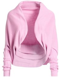 Agnona - Antique Rose Cardigan Cotton, Cashmere - Lyst
