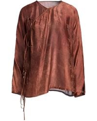 Uma Wang - Top Viscose, Silk - Lyst