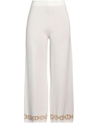 Twinset - Pants Viscose, Cotton, Polyester, Metallic Polyester - Lyst