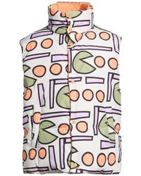 Herno - Ivory Vest Polyester - Lyst