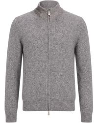 Eleventy - Platinum Cardigan Wool, Cashmere, Elastane - Lyst