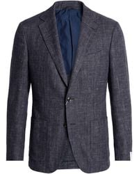 Caruso - Blazer Wool, Silk, Linen - Lyst