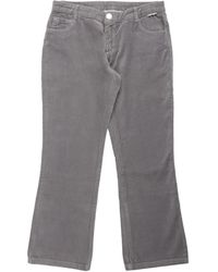 Twin Set - Light Pants Cotton, Elastane - Lyst