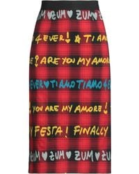 ALESSANDRO ENRIQUEZ - Midi Skirt Cotton - Lyst