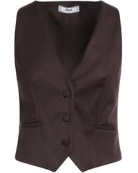 Jijil - Dark Tailored Vest Polyester, Viscose, Elastane - Lyst