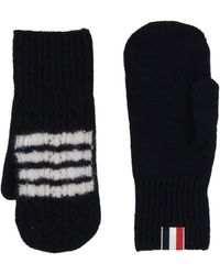 Thom Browne - Midnight Gloves Virgin Wool, Silk, Cashmere - Lyst