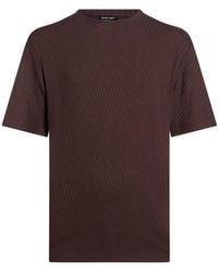 Giorgio Armani - Dark T-Shirt Viscose, Cashmere, Elastane - Lyst
