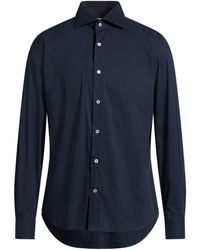 Giannetto Portofino - Midnight Shirt Cotton, Polyester, Elastane - Lyst