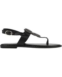 Divine Follie - Thong Sandal Leather - Lyst