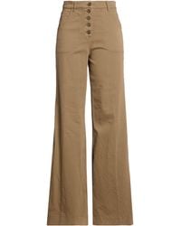 Etro - Pants Cotton, Elastane - Lyst