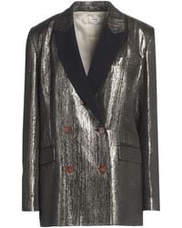 Alysi - Blazer Acetate, Viscose, Metallic Fiber, Virgin Wool - Lyst