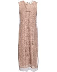Fendi - Midi Dress Cotton, Polyamide - Lyst