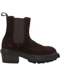 Eytys - Dark Ankle Boots Leather - Lyst