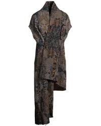 Uma Wang - Khaki Overcoat & Trench Coat Virgin Wool, Viscose, Acetate - Lyst