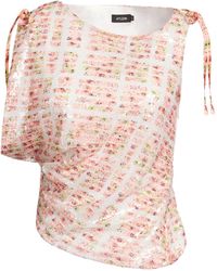 Atlein - Blush Top Polyester - Lyst