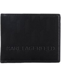 Karl Lagerfeld Billetera - Negro