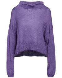 Manila Grace - Turtleneck Acrylic, Polyamide, Mohair Wool - Lyst