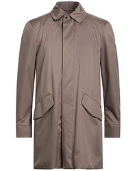 Moorer - Overcoat & Trench Coat Polyester, Polyurethane - Lyst
