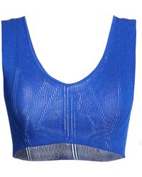 Alberta Ferretti - Bright Top Viscose, Polyamide - Lyst